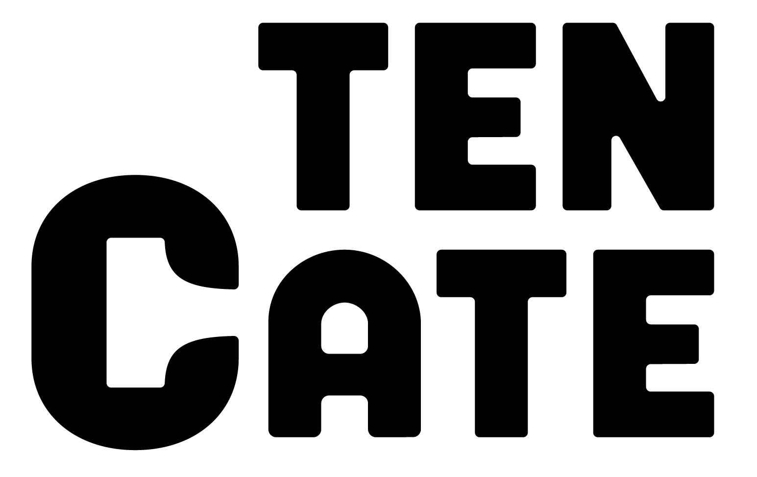 Logo Ten Cate - twee regels - zwart_Tekengebied 1